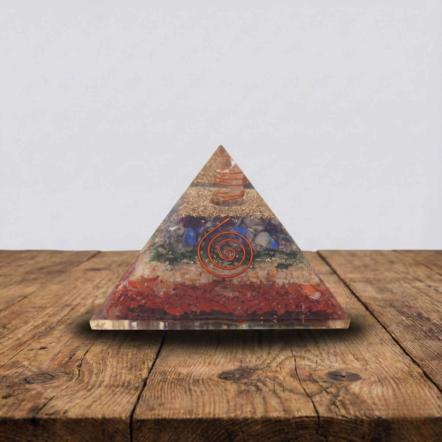 7 Chakra Orgone Generator Pyramid