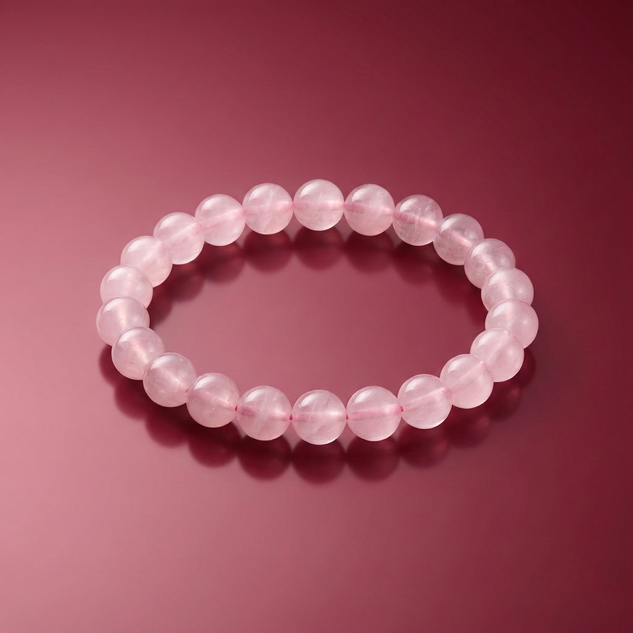 Natural Rose Quartz Bracelet
