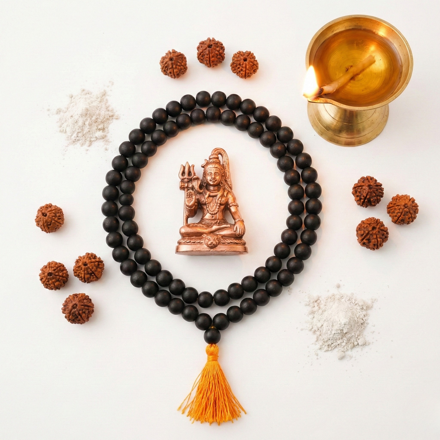 Authentic Karungali Mala - Ebony Wood 108 beads