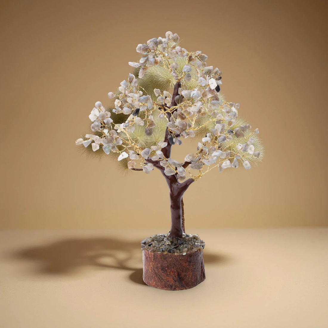 Labradorite Crystal Bonsai Tree: Elevate Your Home Decor