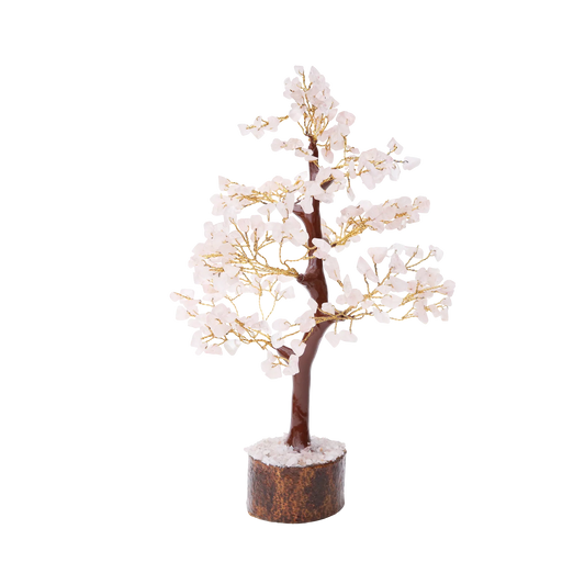 Rose Quartz Crystal Tree
