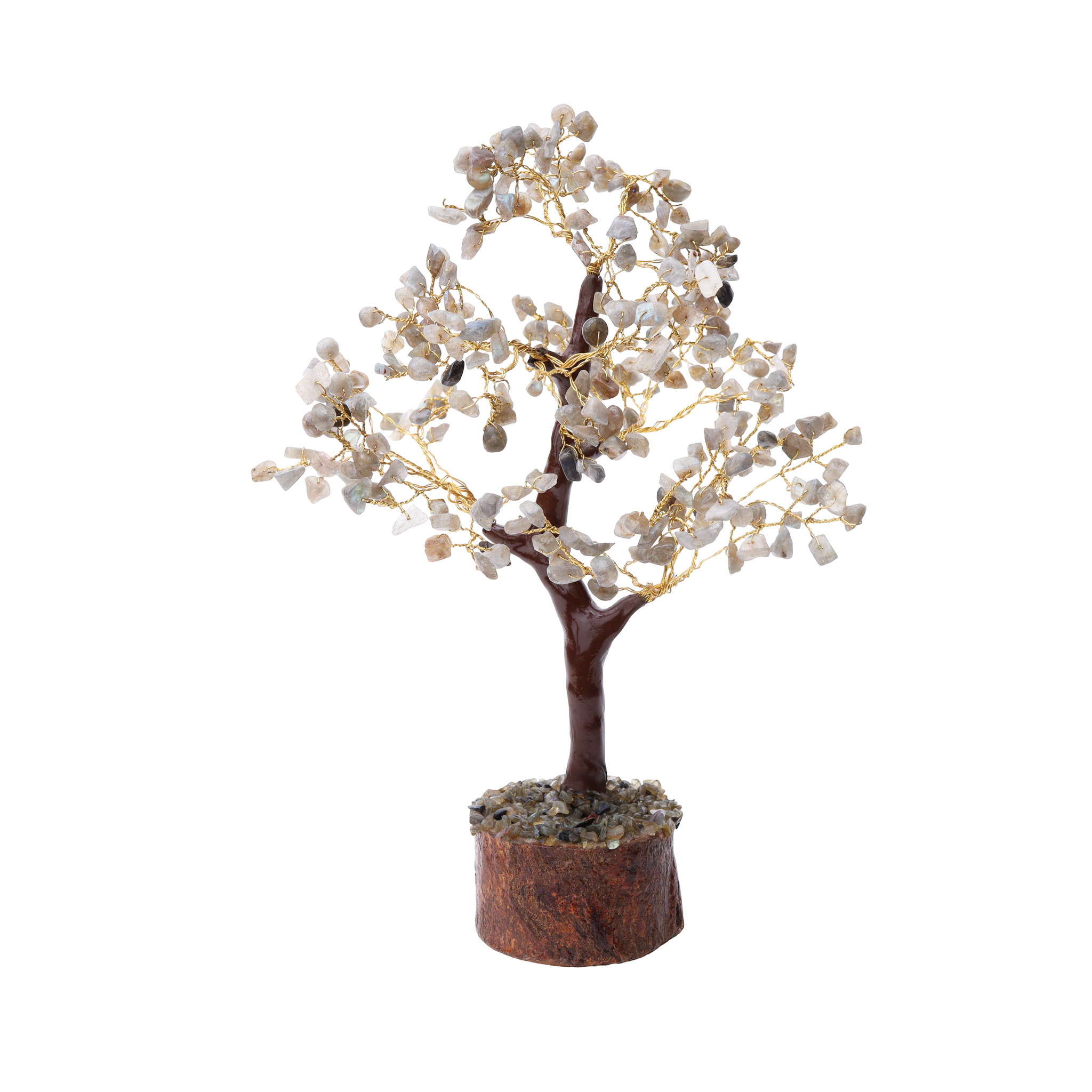 Tabletop Decor Labradorite Chip Bonsai Tree | AstroViz--1