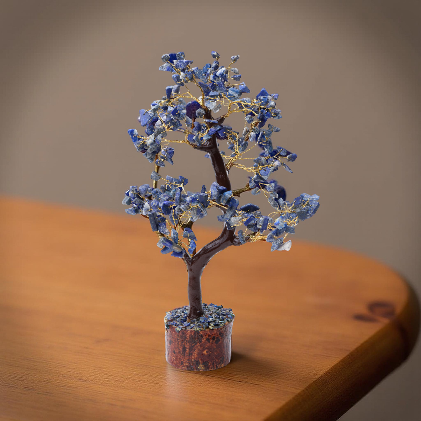 AstroViz Sodalite Crystal Tree Decorative Tabletop Decor