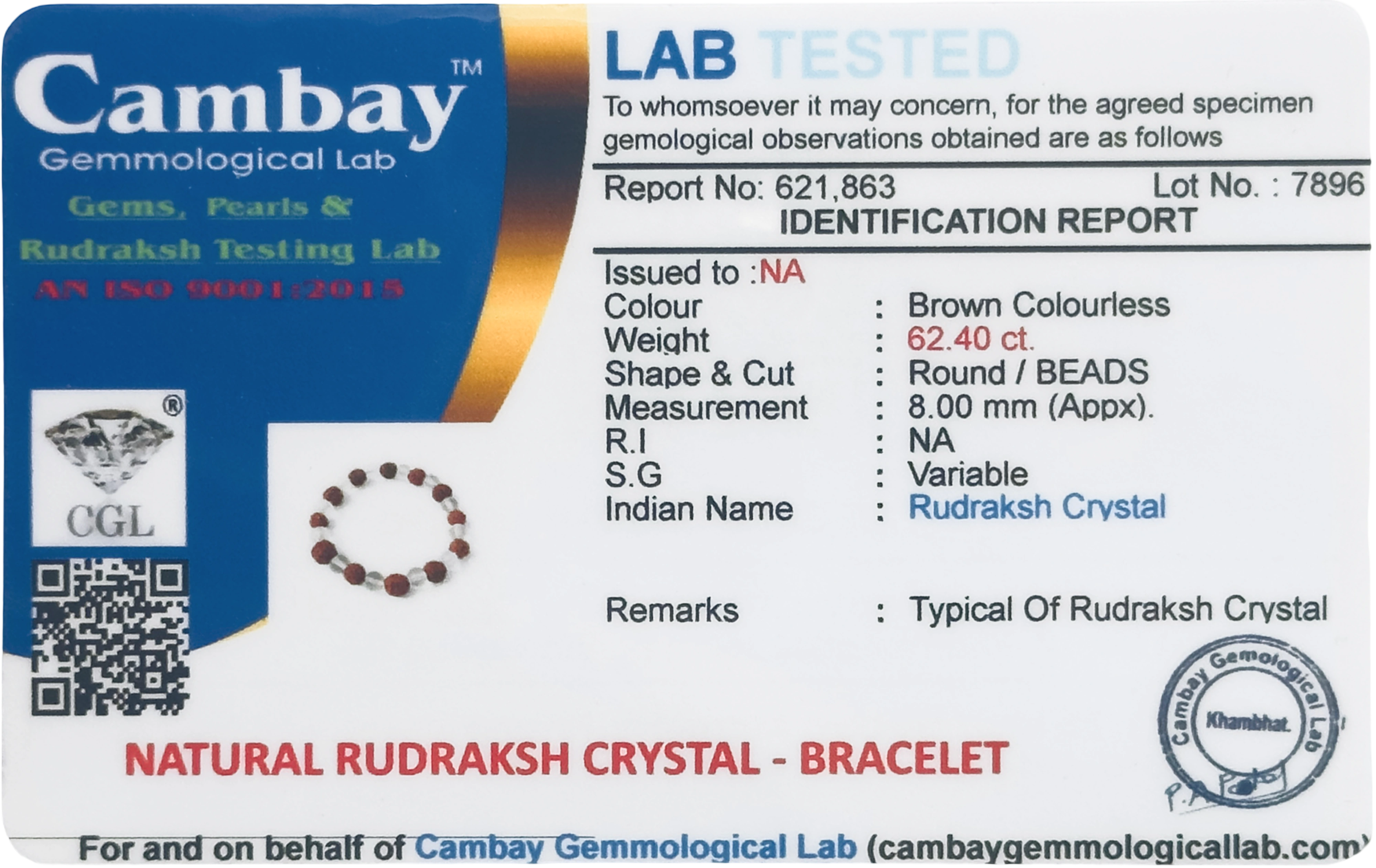 Lab Verified Gemstones
