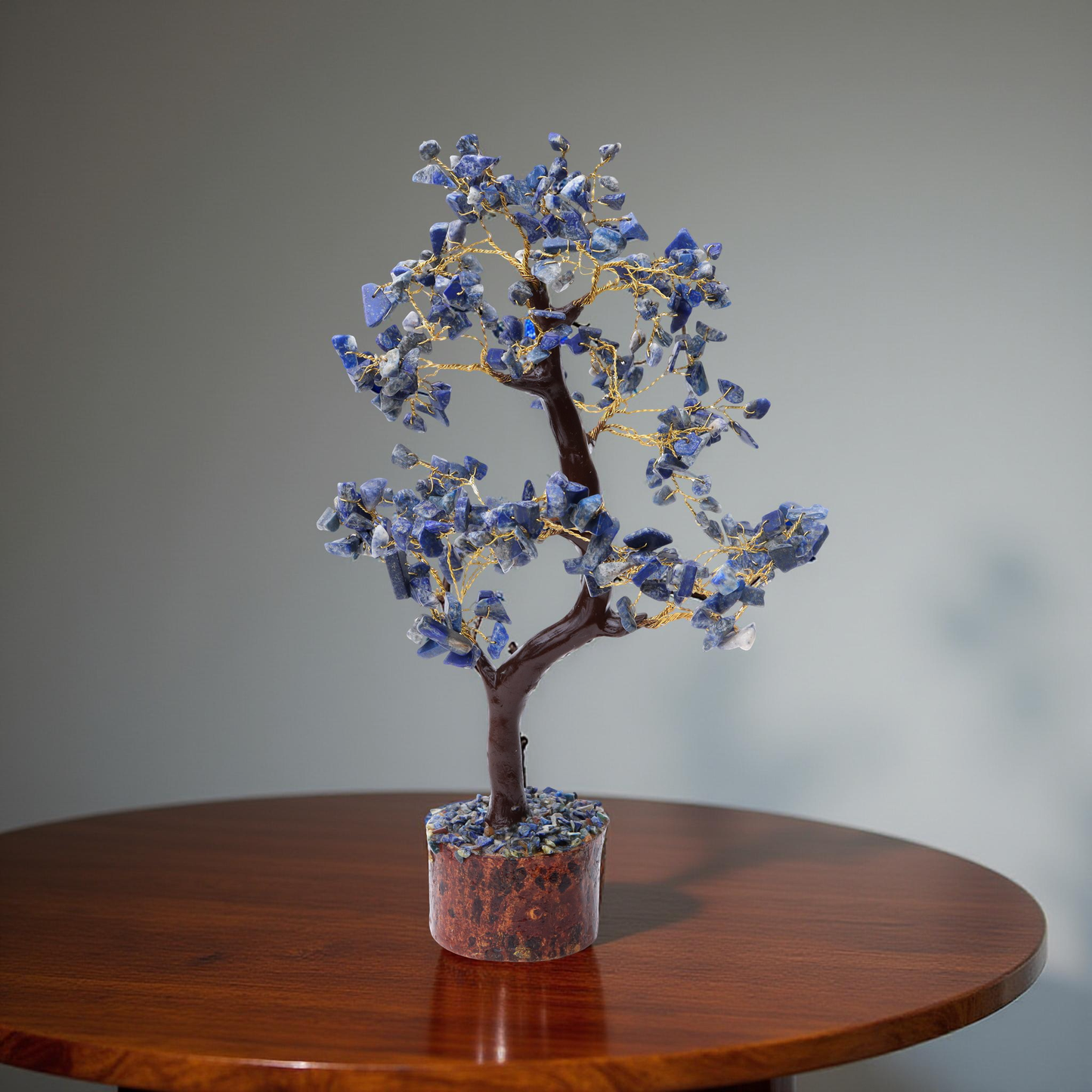 AstroViz Sodalite Crystal Tree Decorative Tabletop Decor