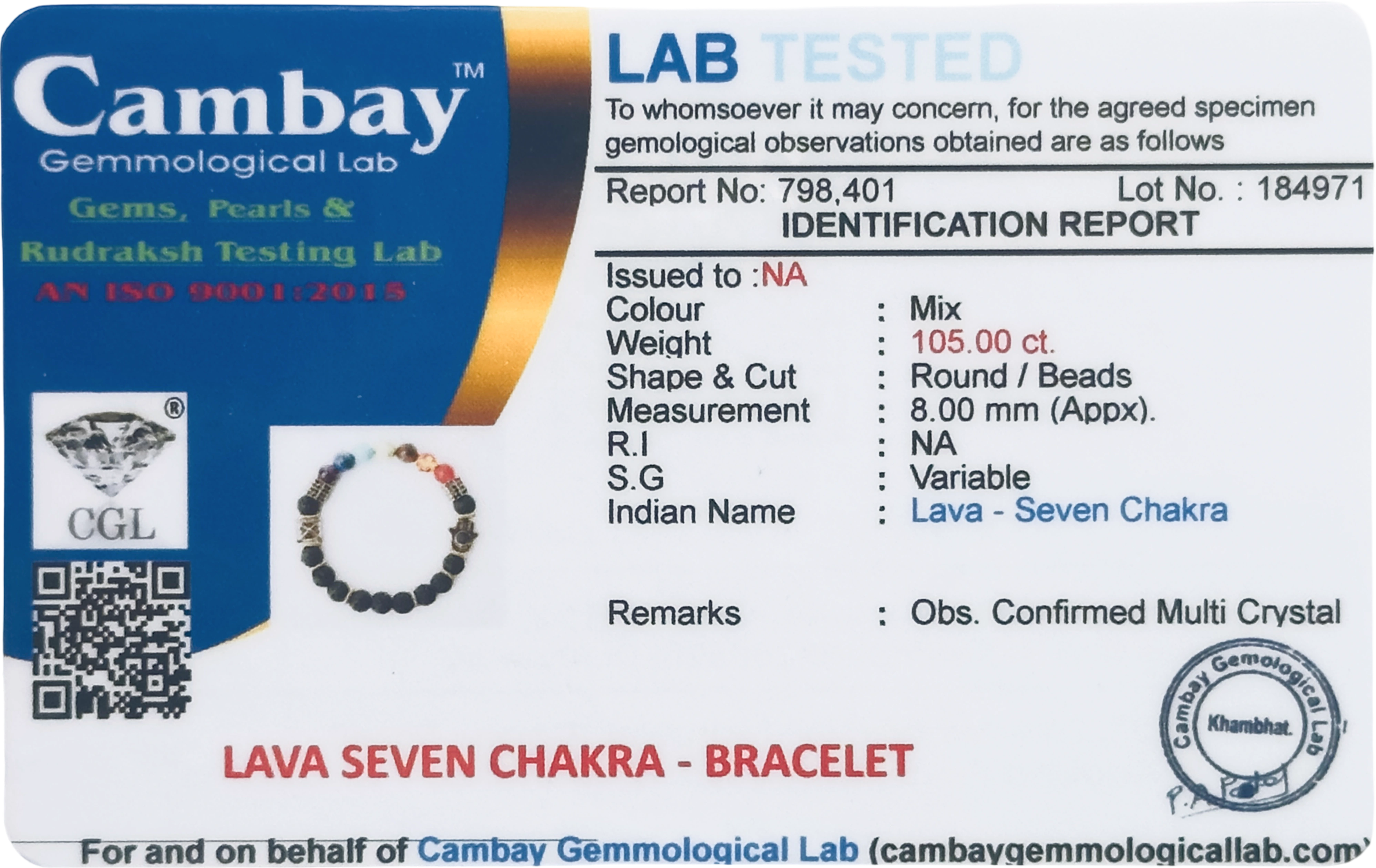 Lab Verified Gemstones