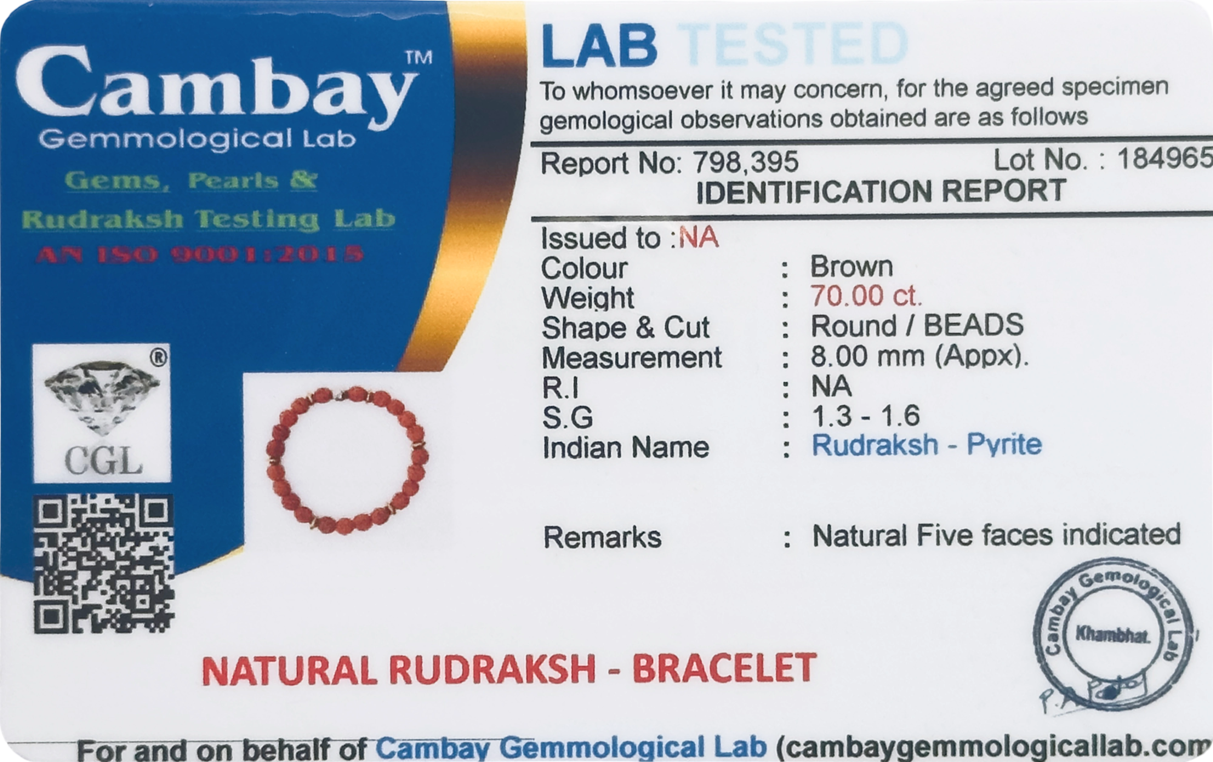 Lab Verified Gemstones