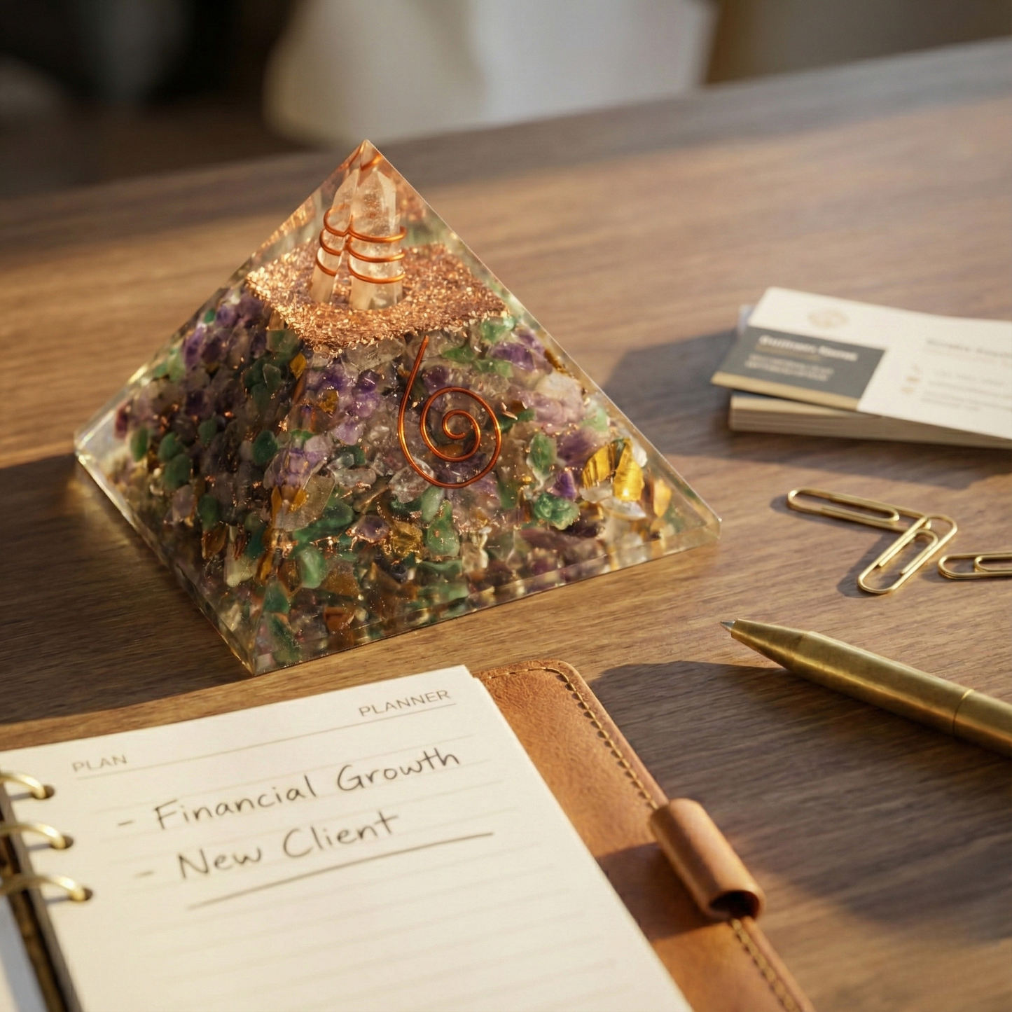 Abundance & Harmony Orgone Pyramid