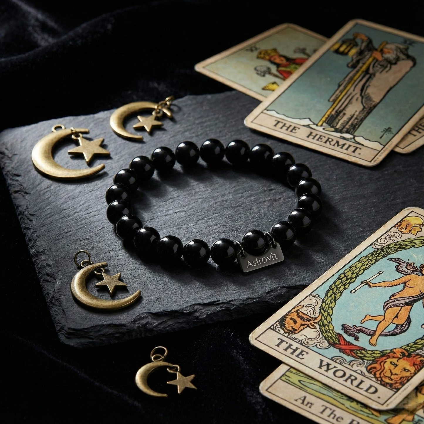 Authentic Black Obsidian Protection Bracelet