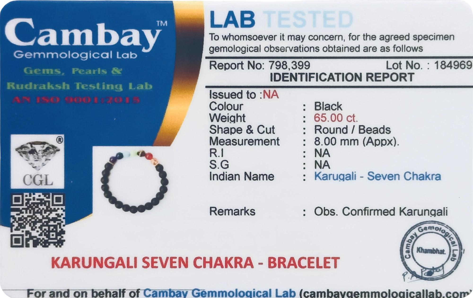 Lab Verified Gemstones