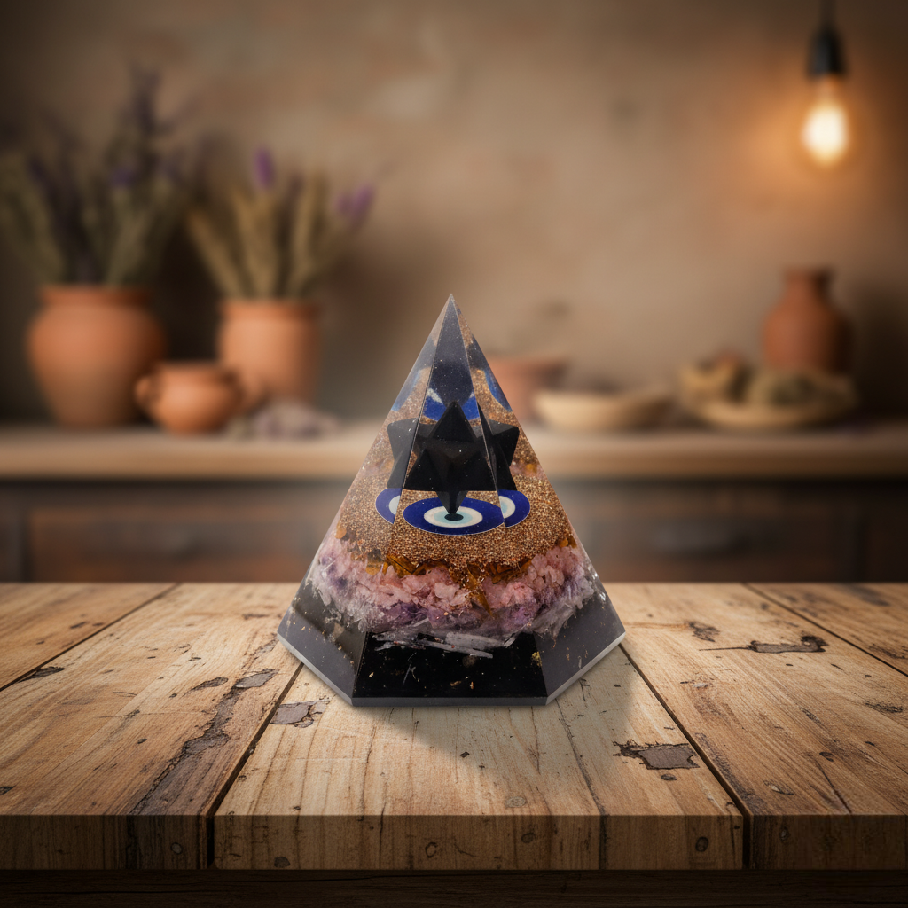 Divine Protection Orgone Pyramid