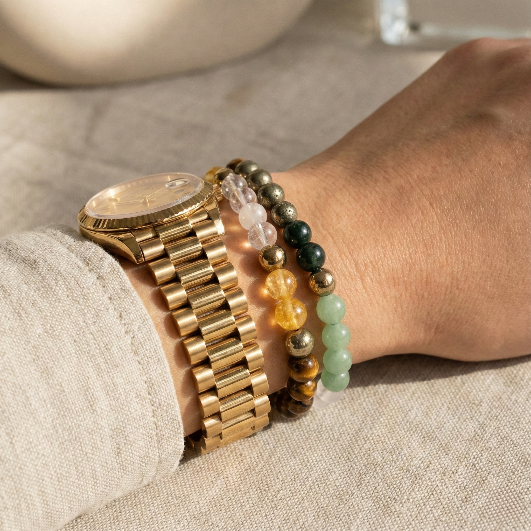 Money Magnet Crystal Bracelet--6