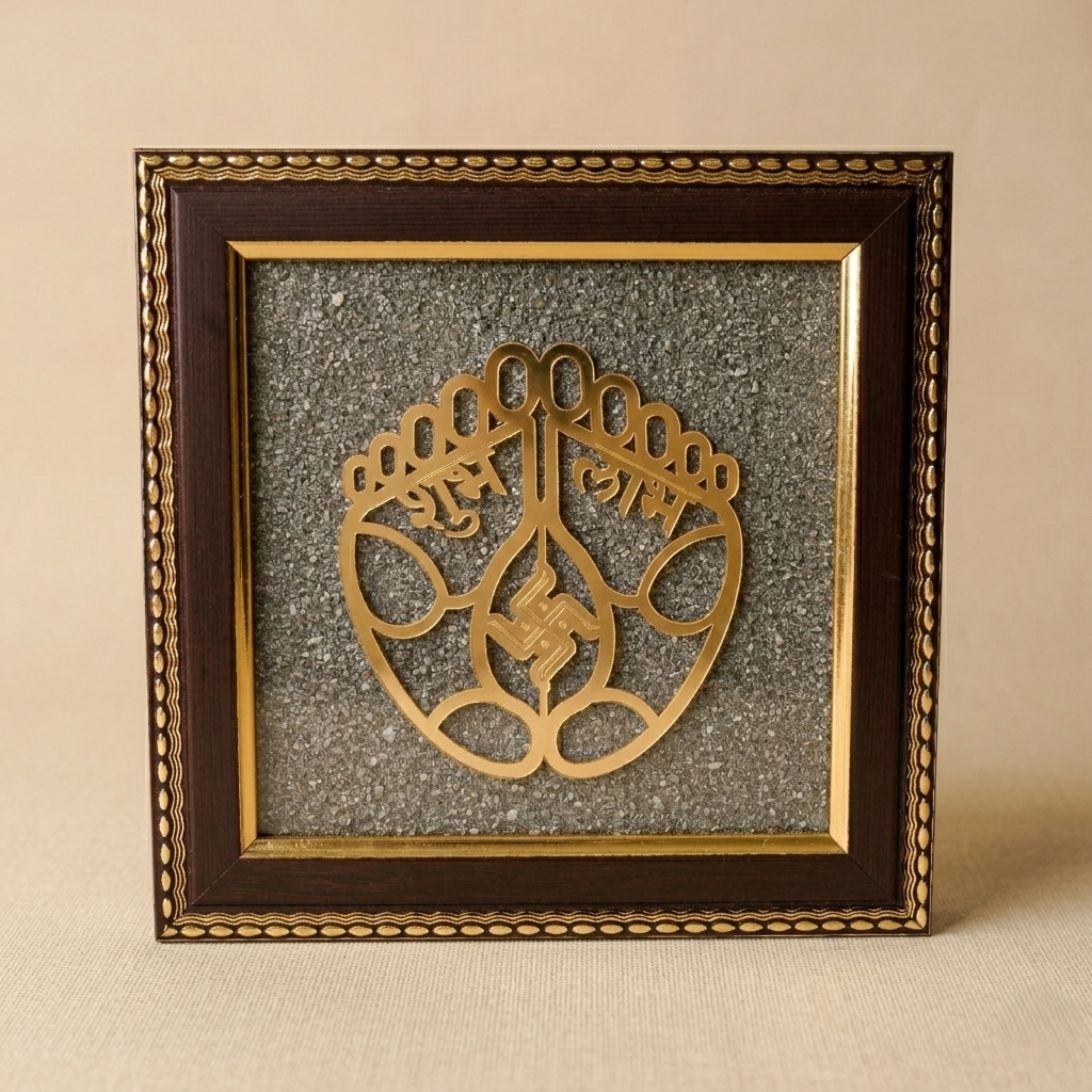 Premium Jain Paduka wall art