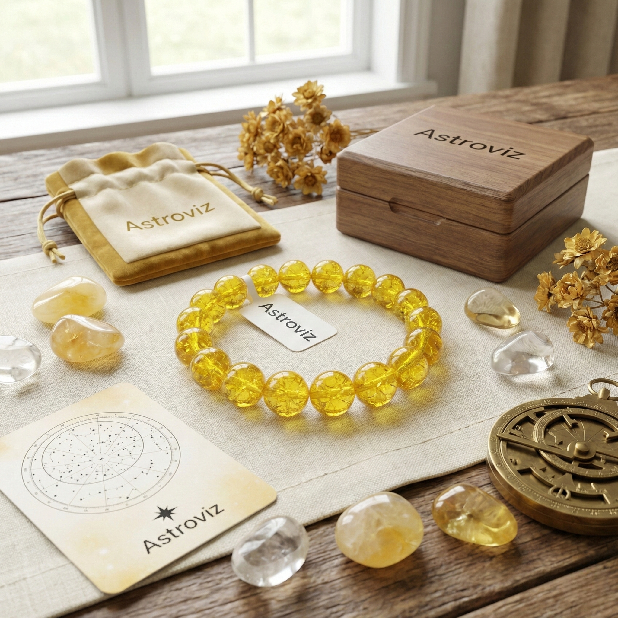 Money Magnet Citrine bracelet--3