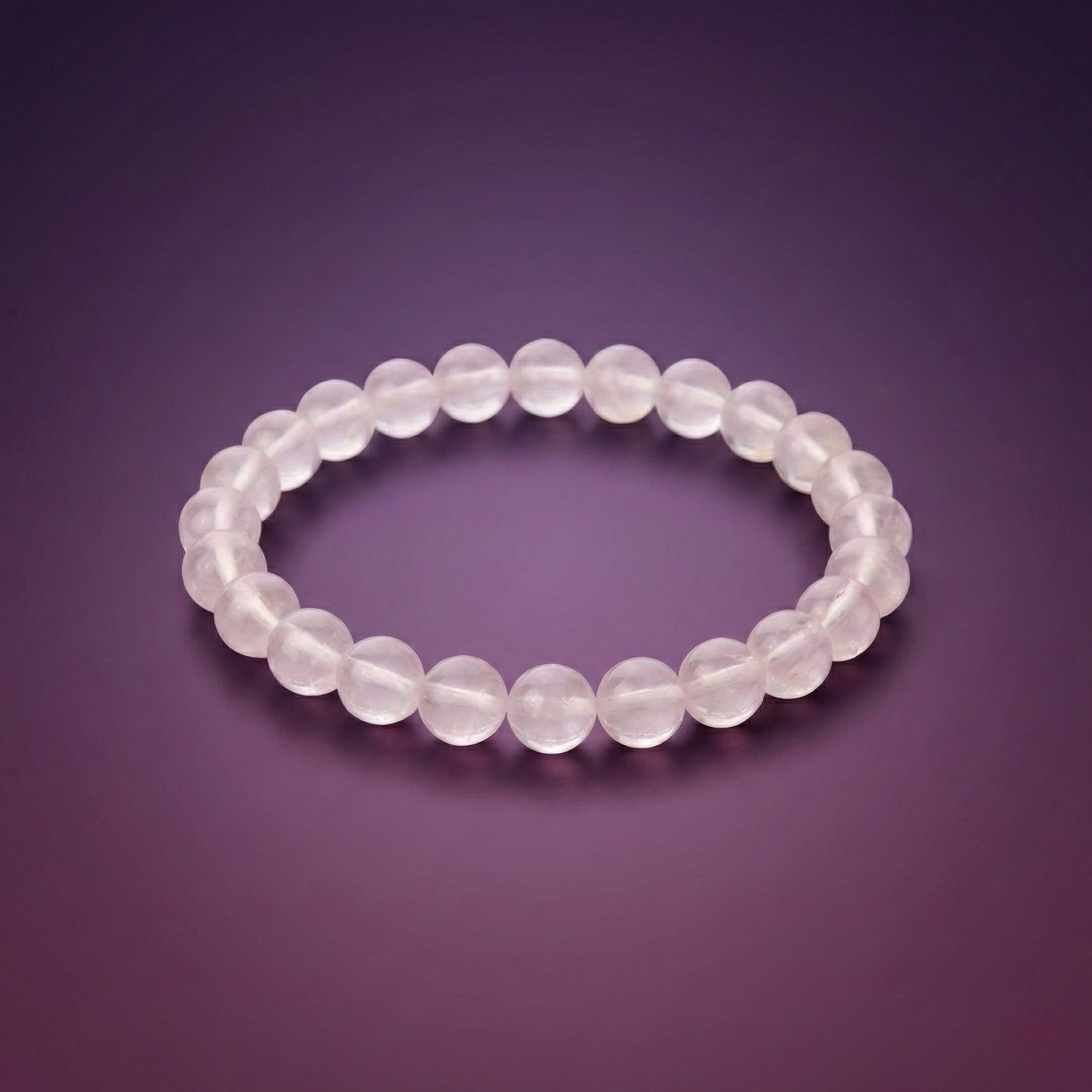 Natural Clear Quartz Bracelet--1