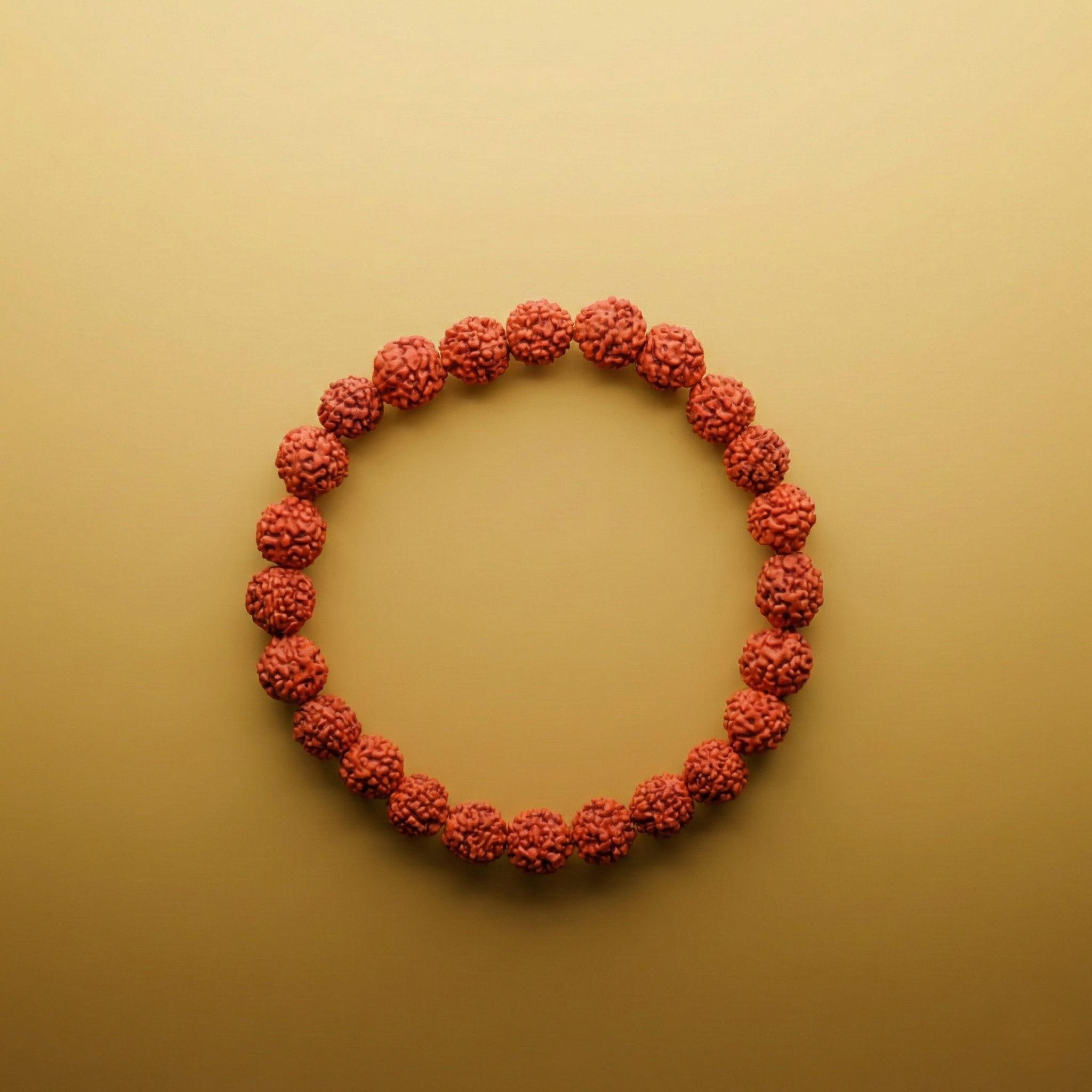 Original 5 Mukhi Rudraksha Bracelet – Certified for Peace, Focus & Protection--1