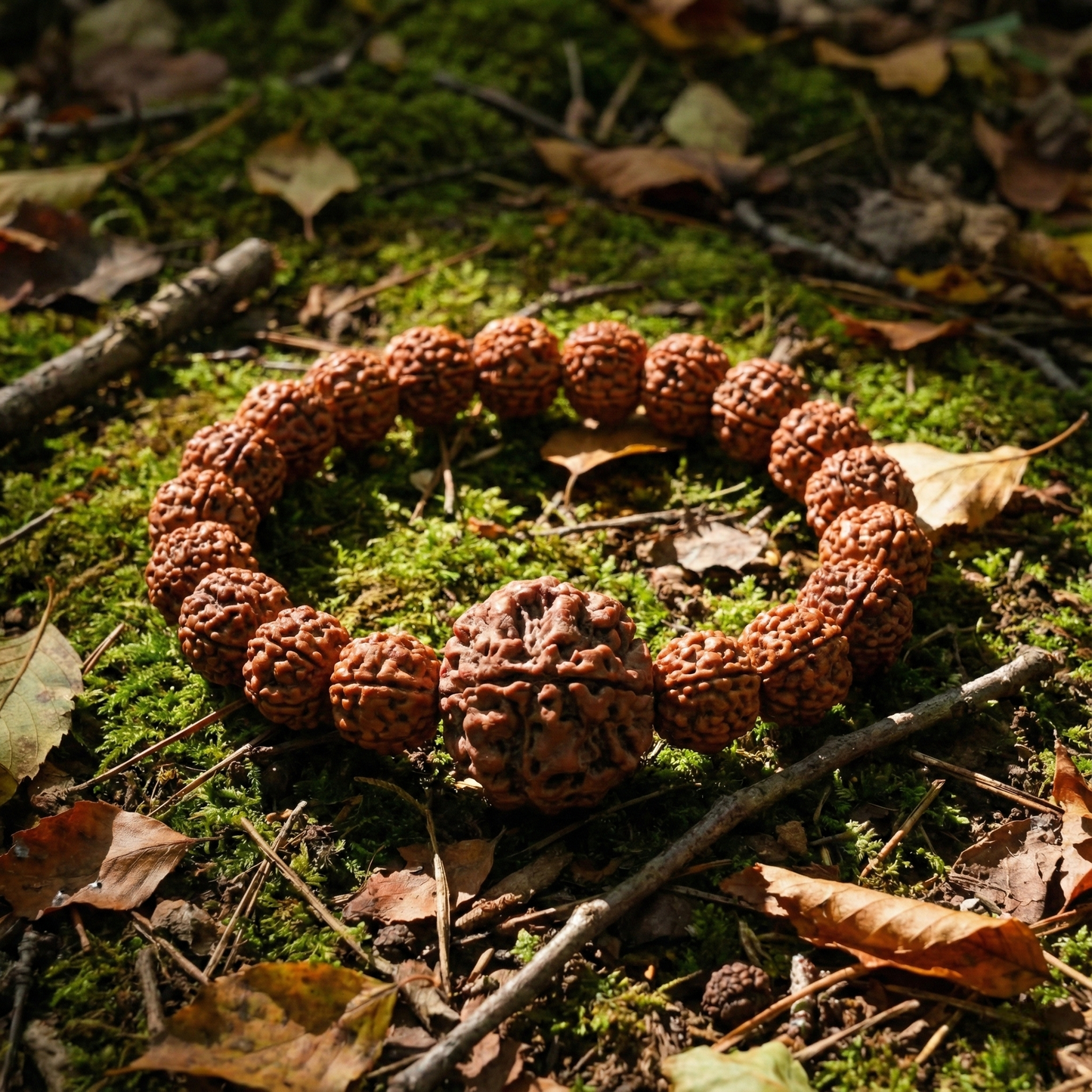 Authentic Rudraksha Bead Bracelet