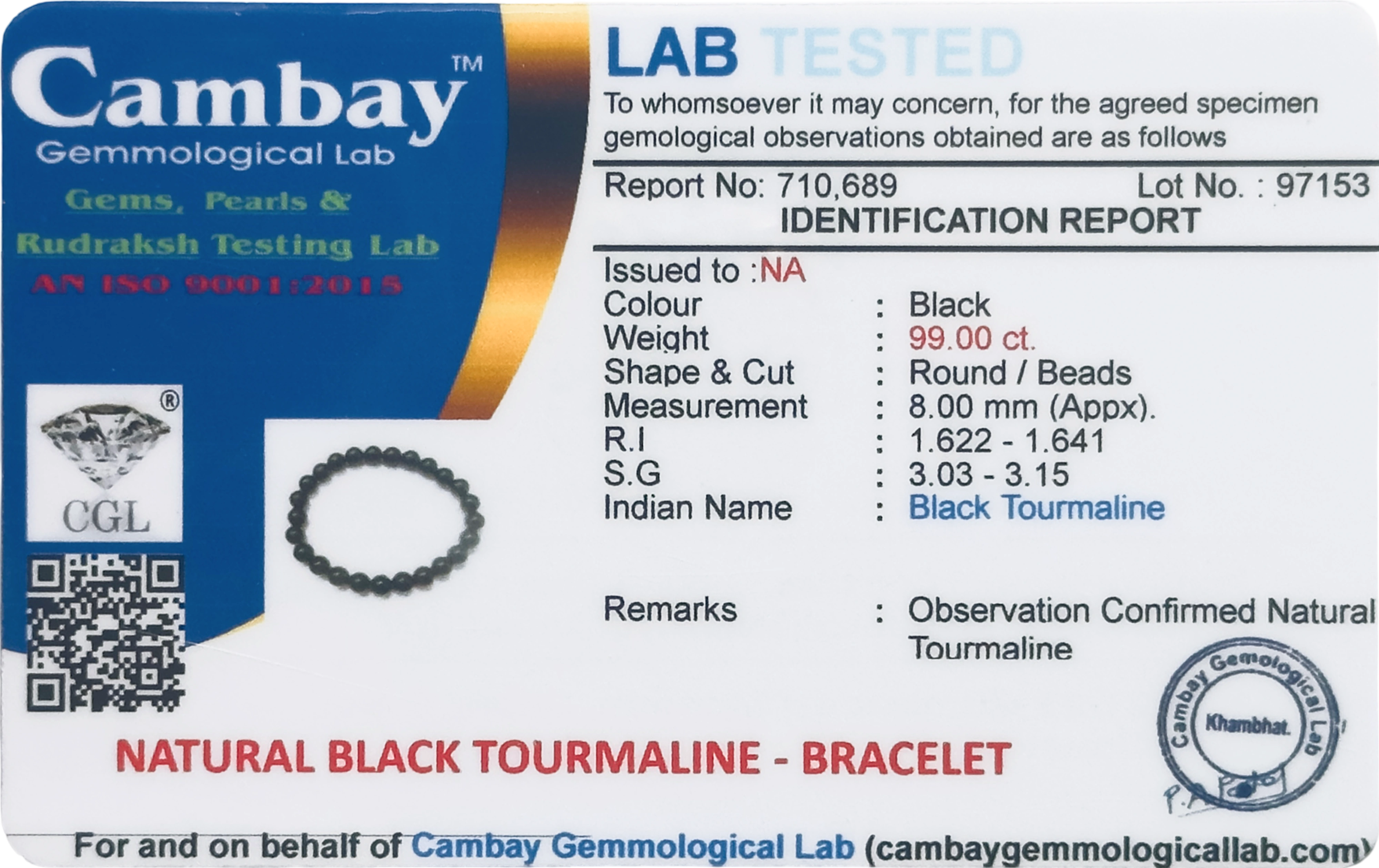 Lab Verified Gemstones