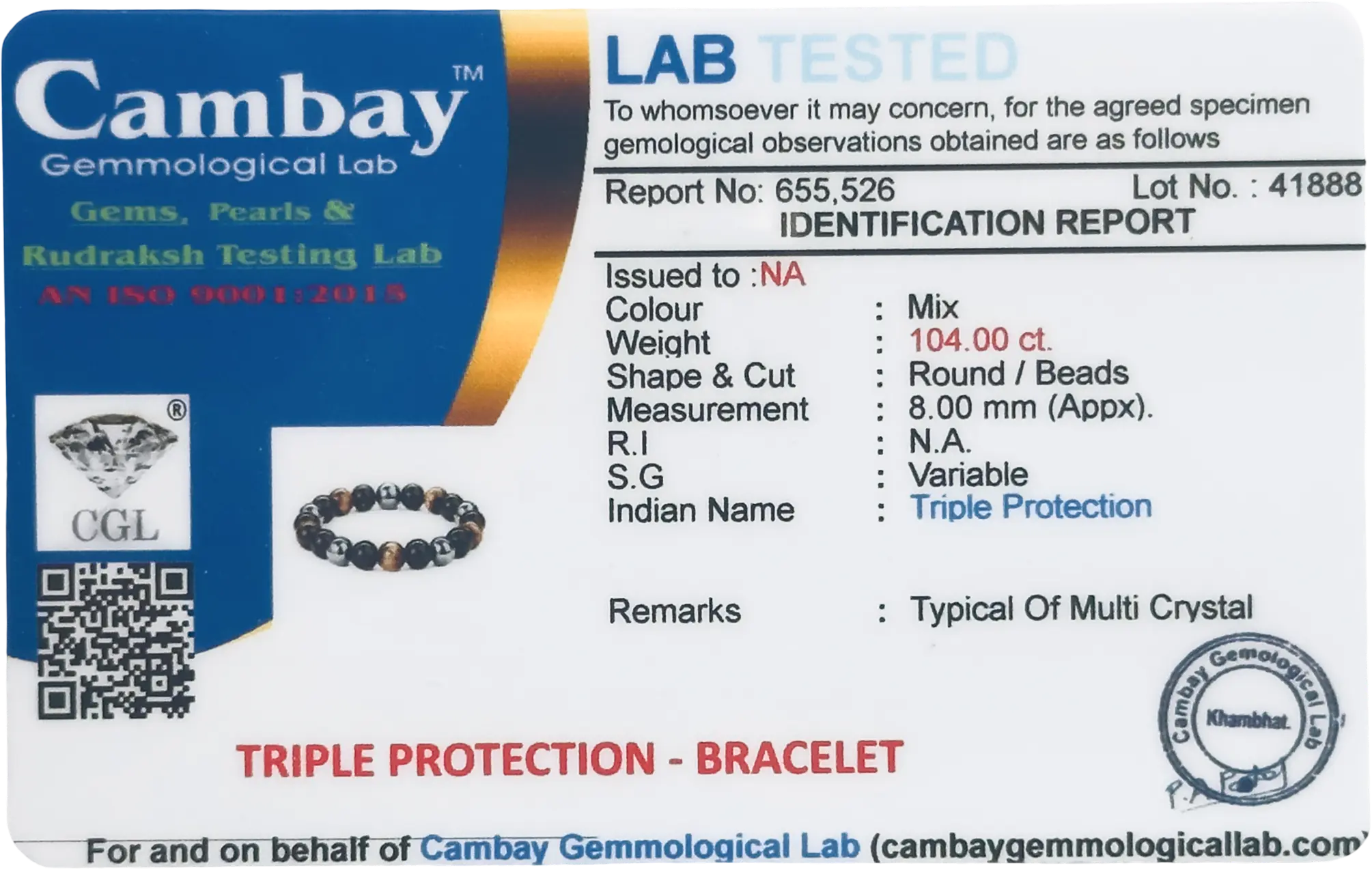 Lab Verified Gemstones